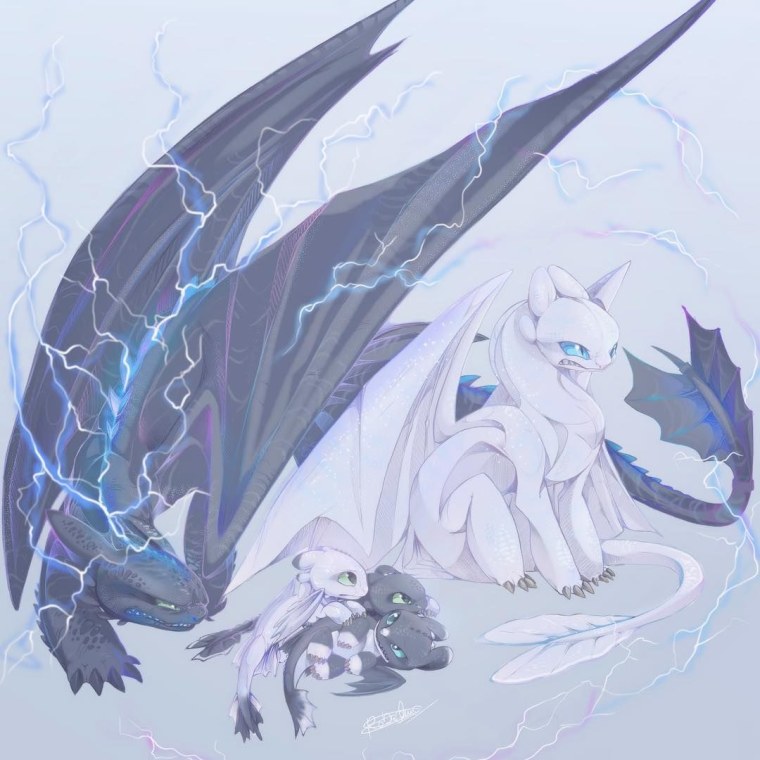 Драконы и всадники Олуха белая фурия