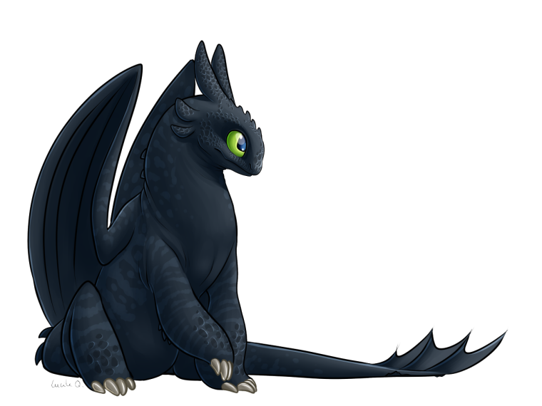 Приручи дракона ночная фурия