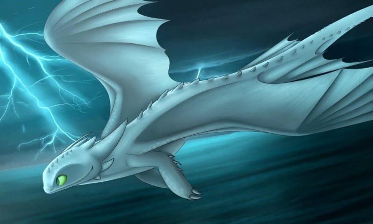 Лунная фурия дракон