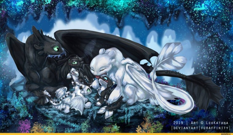 Дневная фурия и Беззубик дети