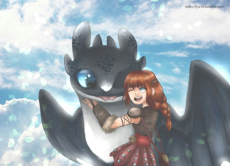 Иккинг Беззубик и дневная фурия