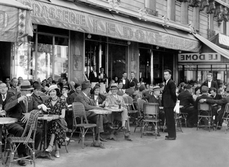 Кафе Парижа 30х годов