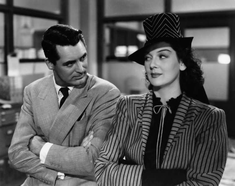 Розалинд Расселл и Кэри Грант