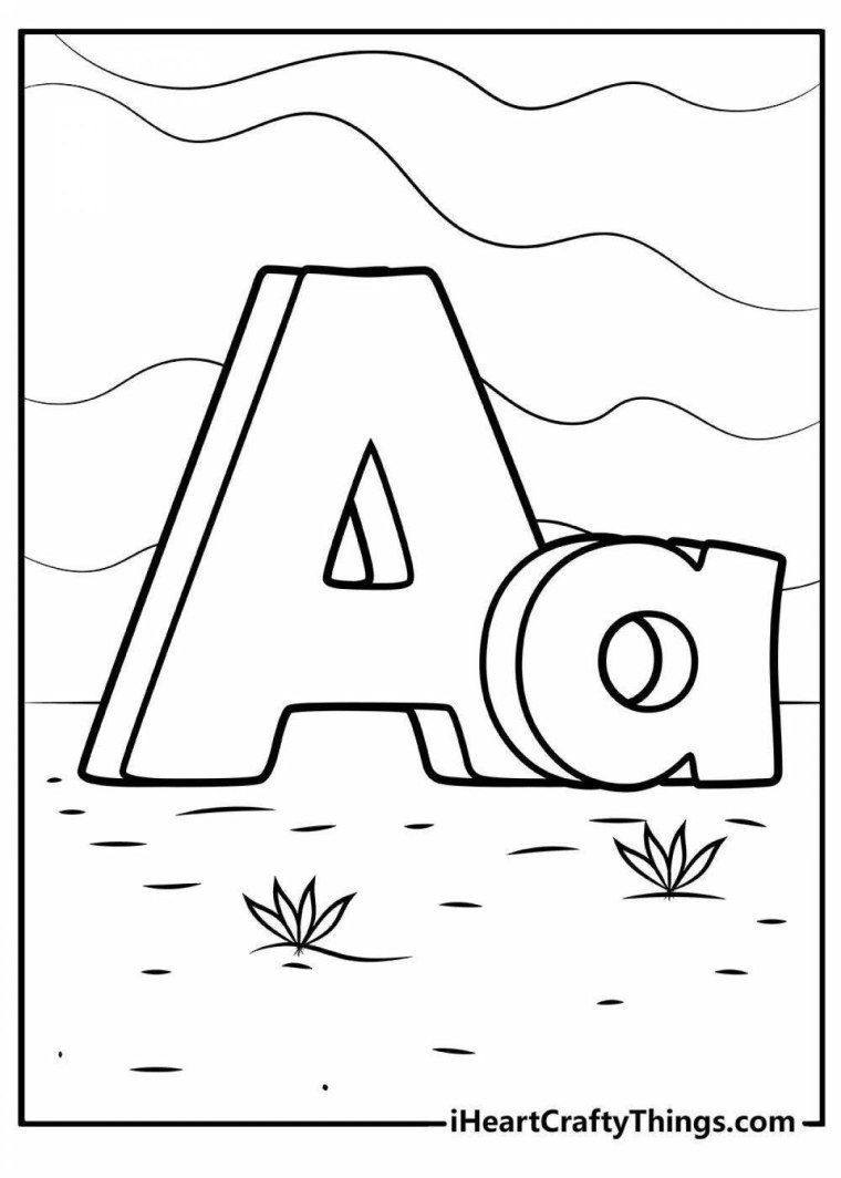 Азбука в картинках для детей распечатать