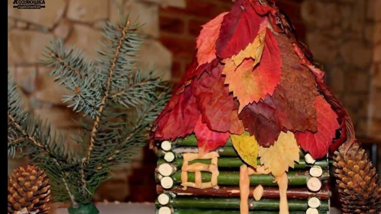 Осенние поделки из природного материала