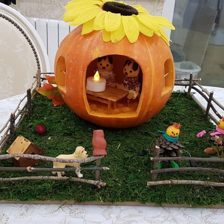 Осенние поделки в сад