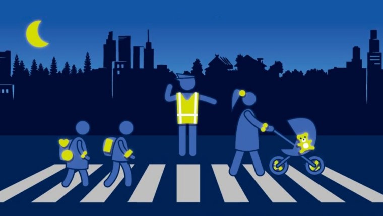 Светоотражатели для пешеходов