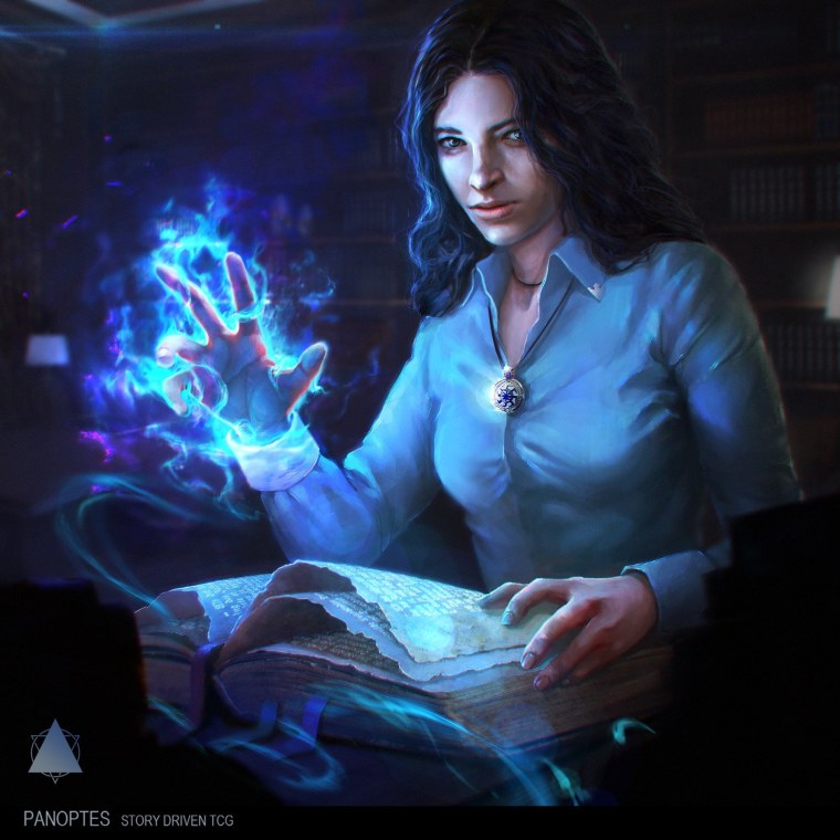 Девушка магия