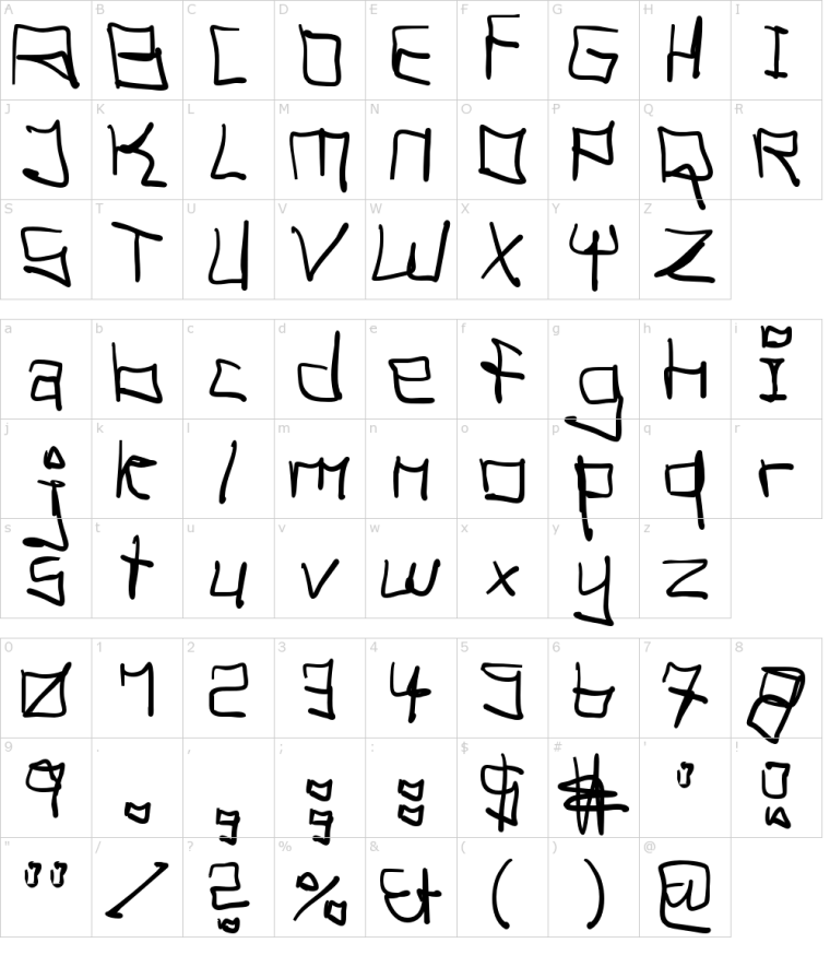 Граффити алфавит теггинг каллиграфия