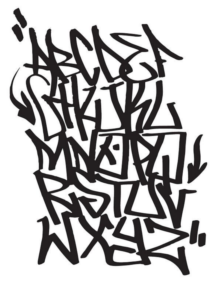 Красивые буквы для тегов