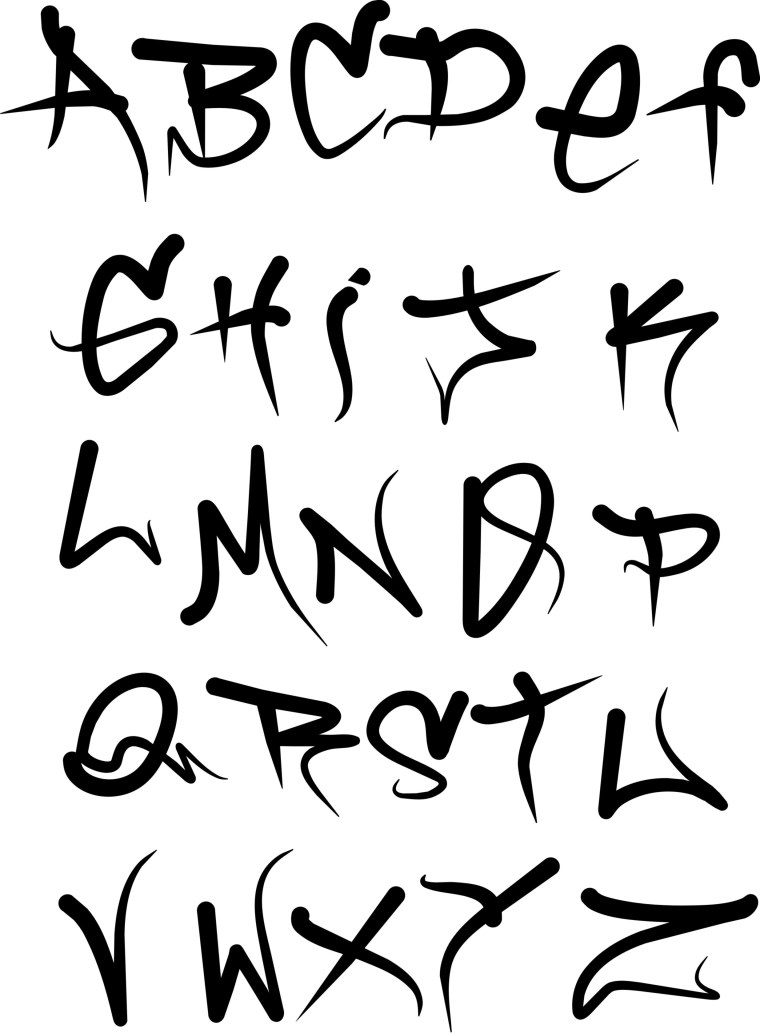 Вайлд стайл скетч