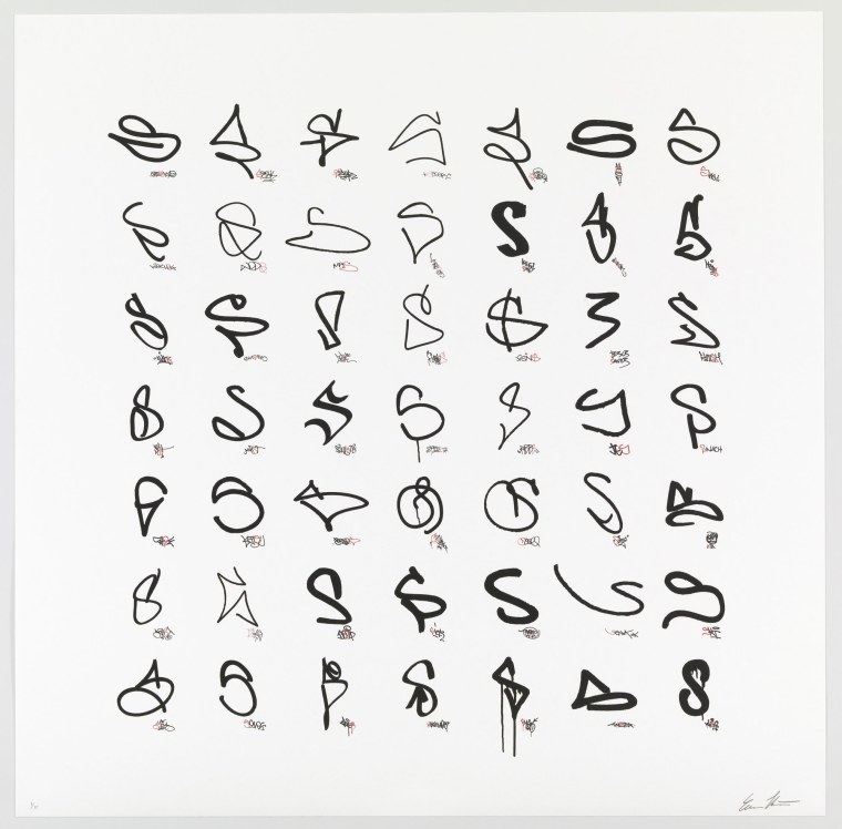 Альфабет граффити