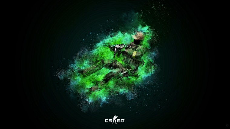 Зеленые игровые обои