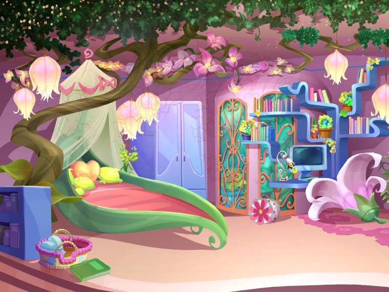 Клуб Винкс комната Флоры