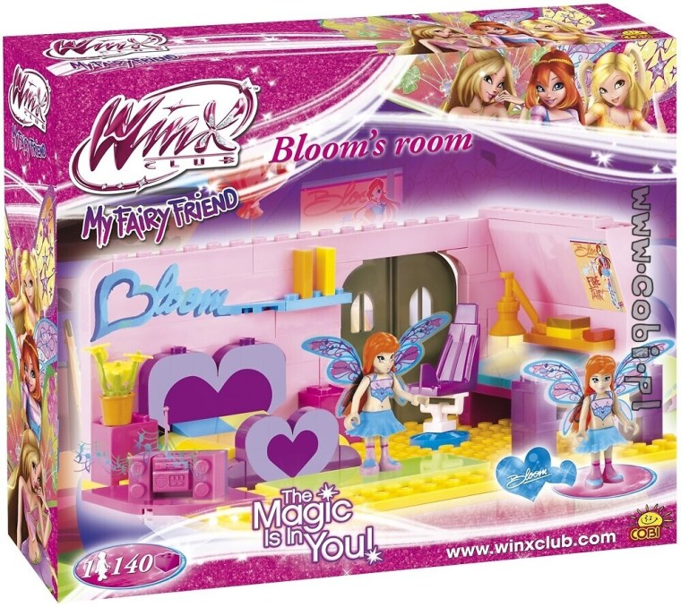 Конструктор Cobi Winx Club 25140 комната Блум