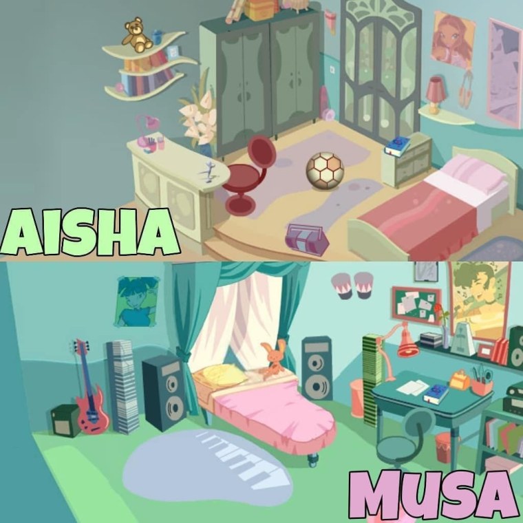 Винкс комната Стеллы