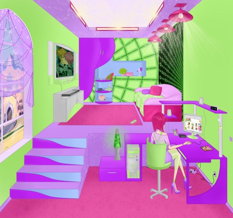 Винкс Алфея комнаты