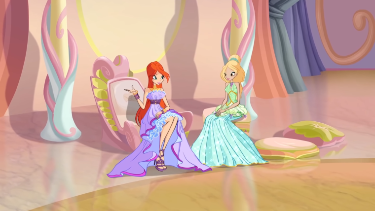 Винкс 6 сезон Дафна и Блум