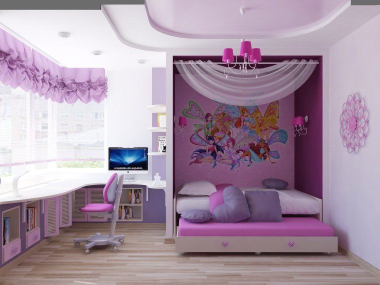 Комната Винкс для девочек