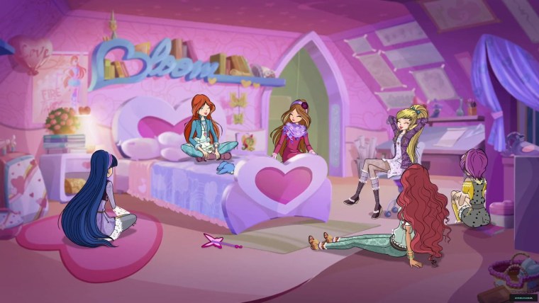 Мир Винкс комната