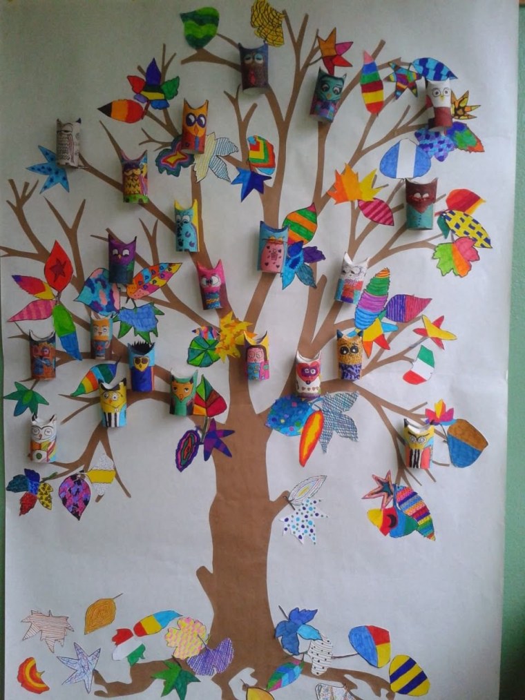 Коллективная поделка с детьми