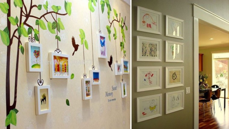 Декор стен в детском саду