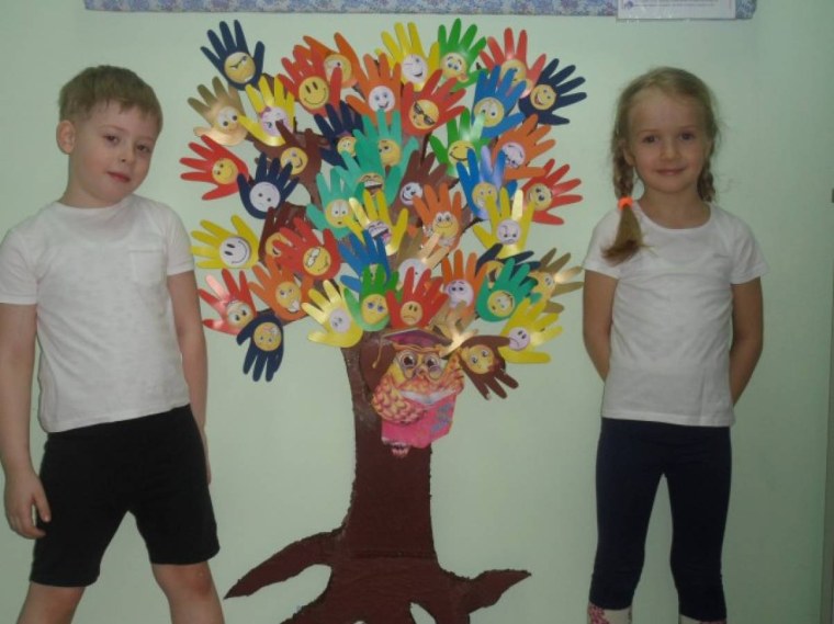 Дерево дружбы в детском саду