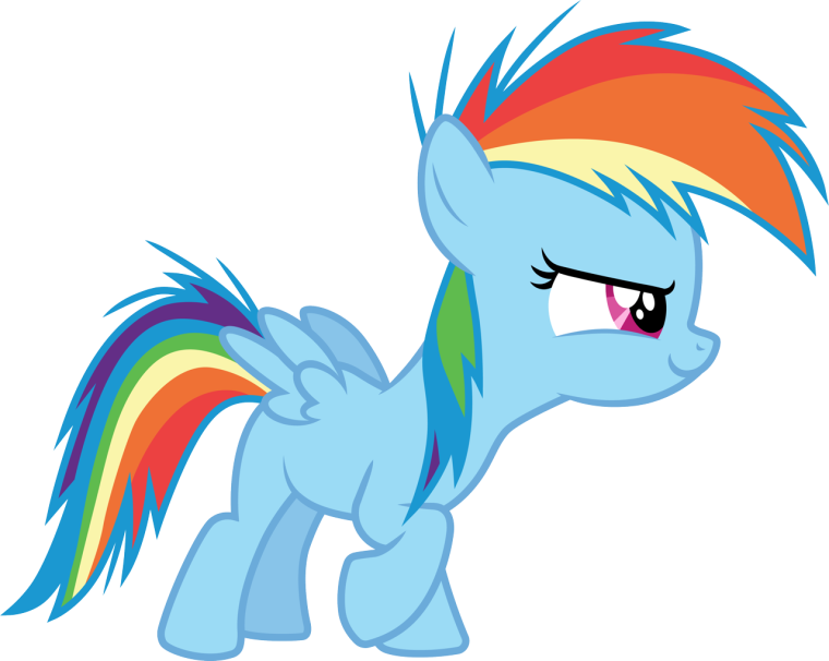 Радуга Дэш маленькая
