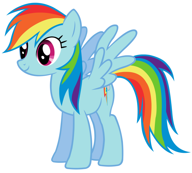 Малитал пони Радуга Дэш