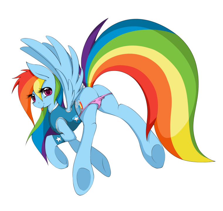 Рейнбоу Дэш взрослая