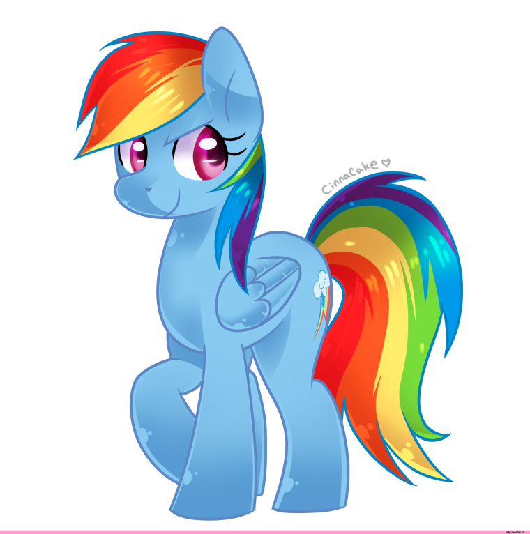 Пони Виль Радуга Дэш