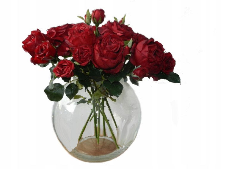 Розы в вазе