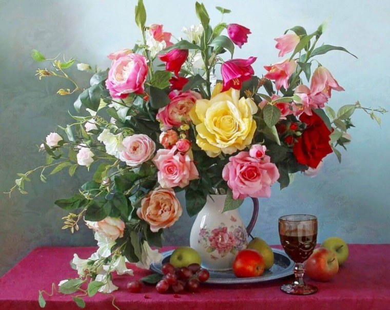 Марина Филатова пионы Фотонатюрморты