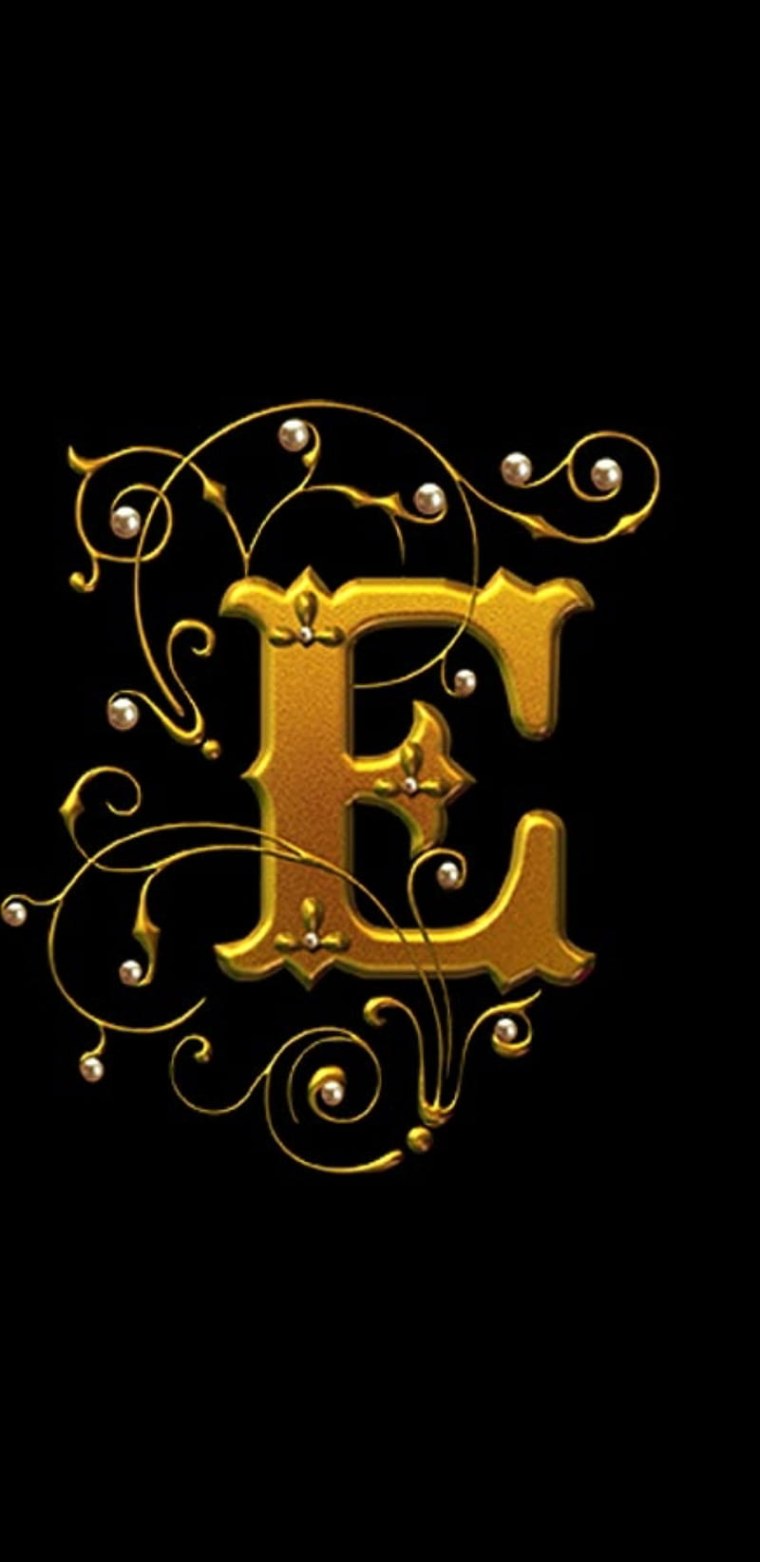 Красивая буква а на черном фоне