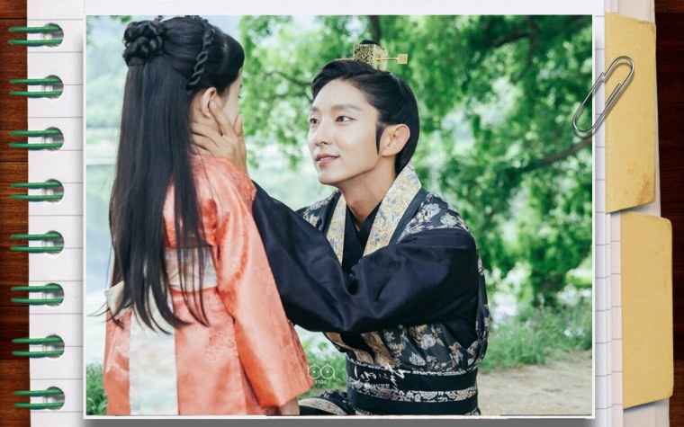 Лунные влюблённые Алые сердца корё