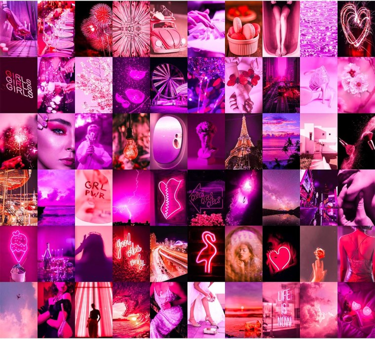 Неоновый коллаж