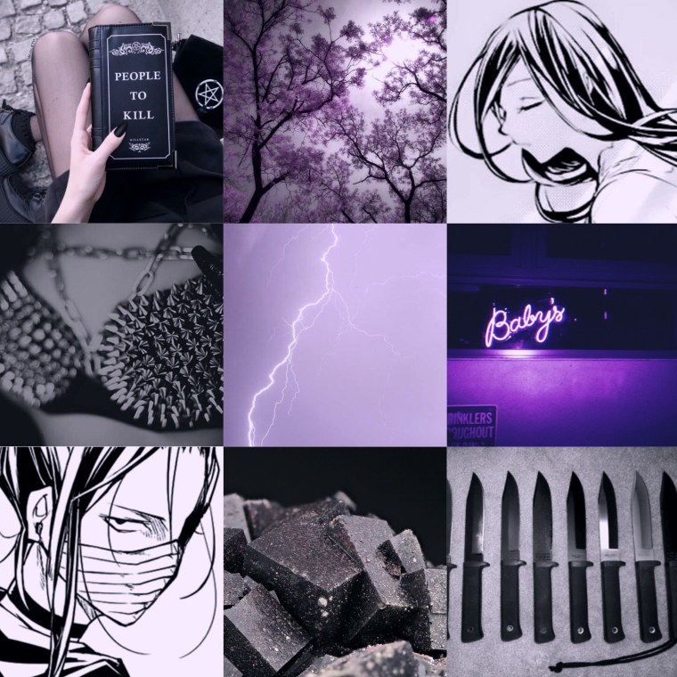 Эстетичные коллажи аниме