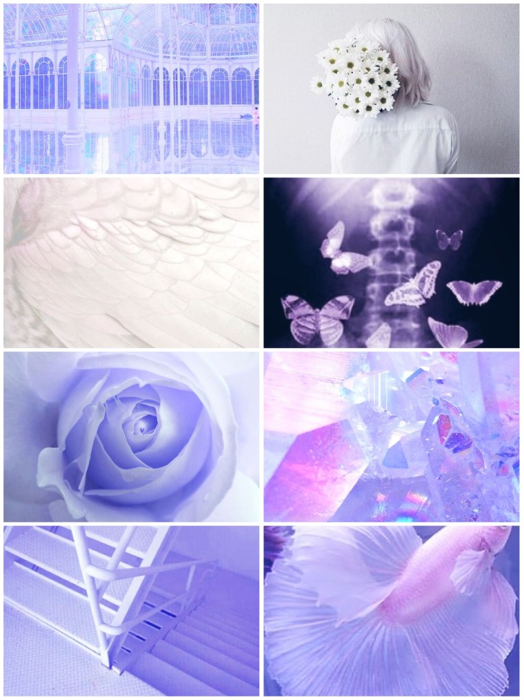 Нежно фиолетовая Эстетика