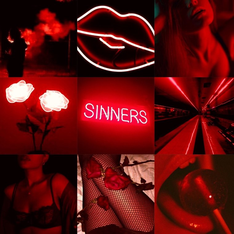 Эстетика красного цвета