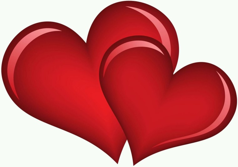 Два сердечка