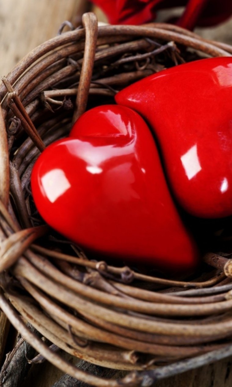 Сердечки вместе