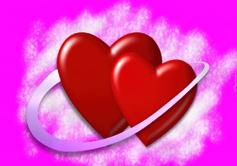 Красивые сердечки с надписями