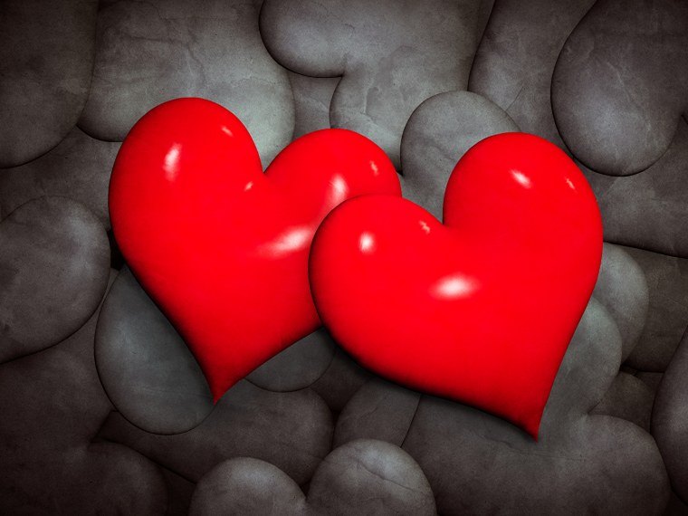 Красивое сердце