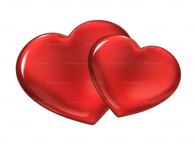 Сердце на прозрачном фоне