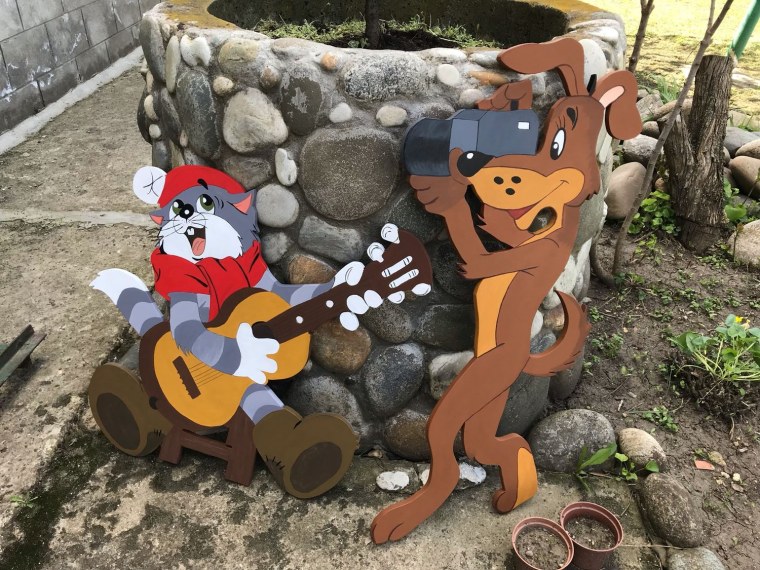 Садовая фигура кот Матроскин