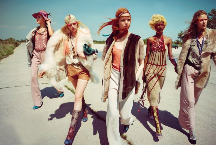 Хиппи стиль 60-е Америка