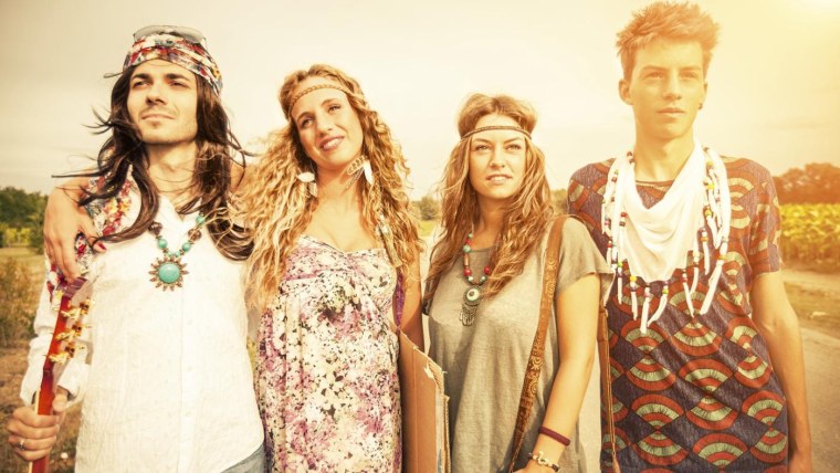 Хиппи стиль 60-е