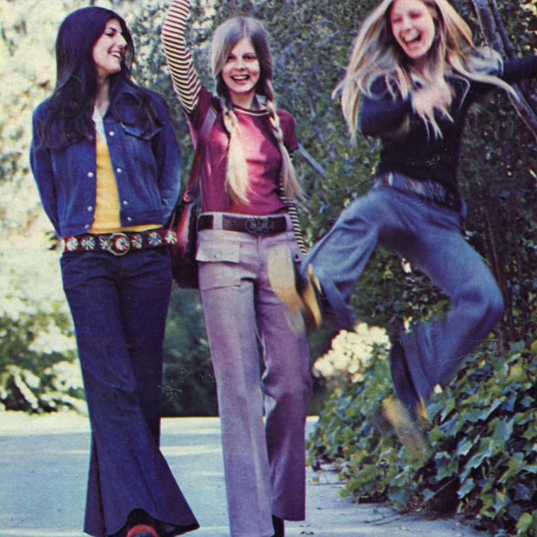 Хиппи мода 70-х