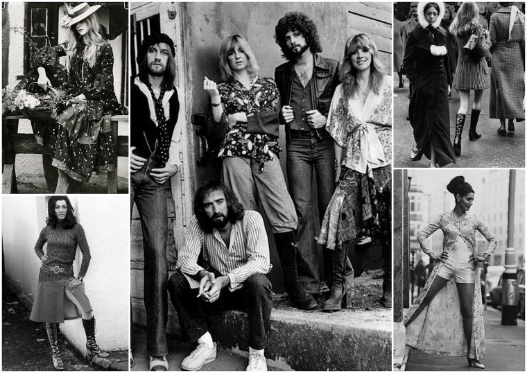 Мода хиппи 70-е