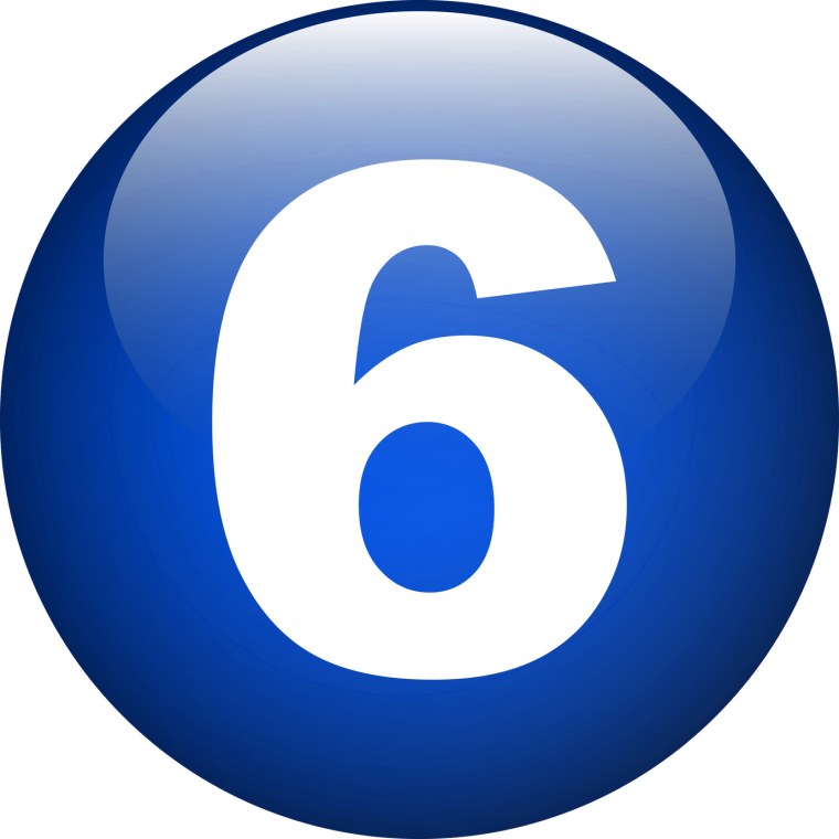 Красивые цифры в круге